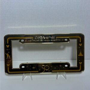 Walt Disney World 50th Anniversary License Plate Frame 2022 Magical Celebration